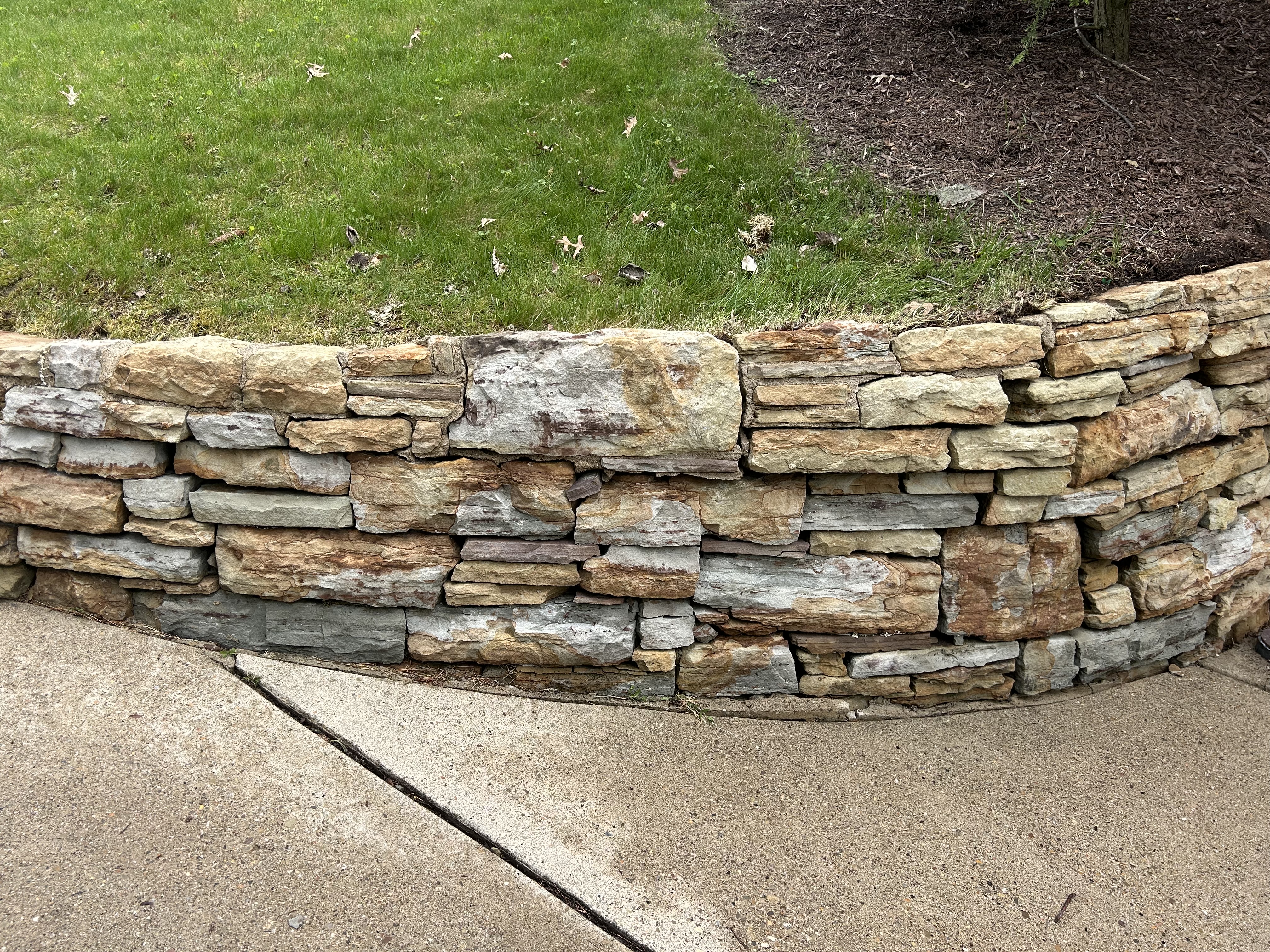 Rock wall After