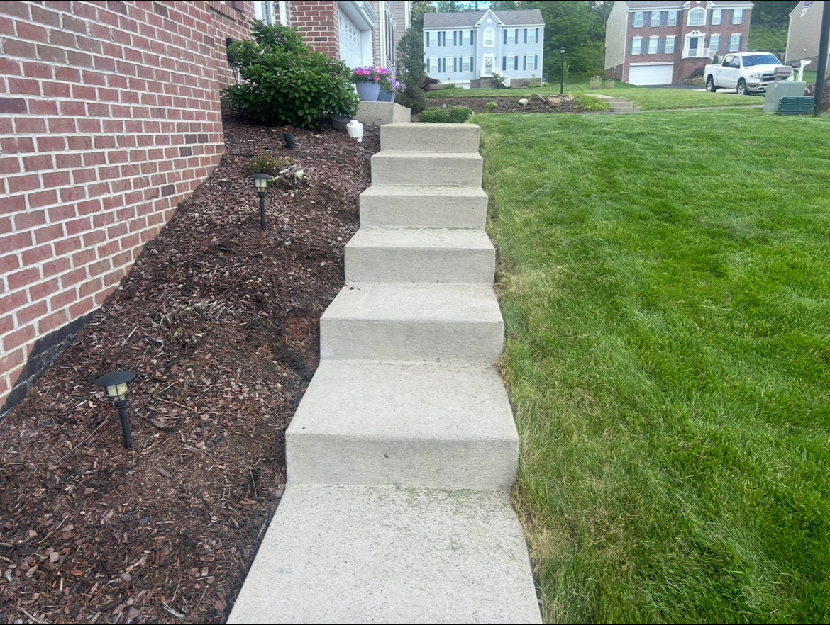 Concrete Stairs After